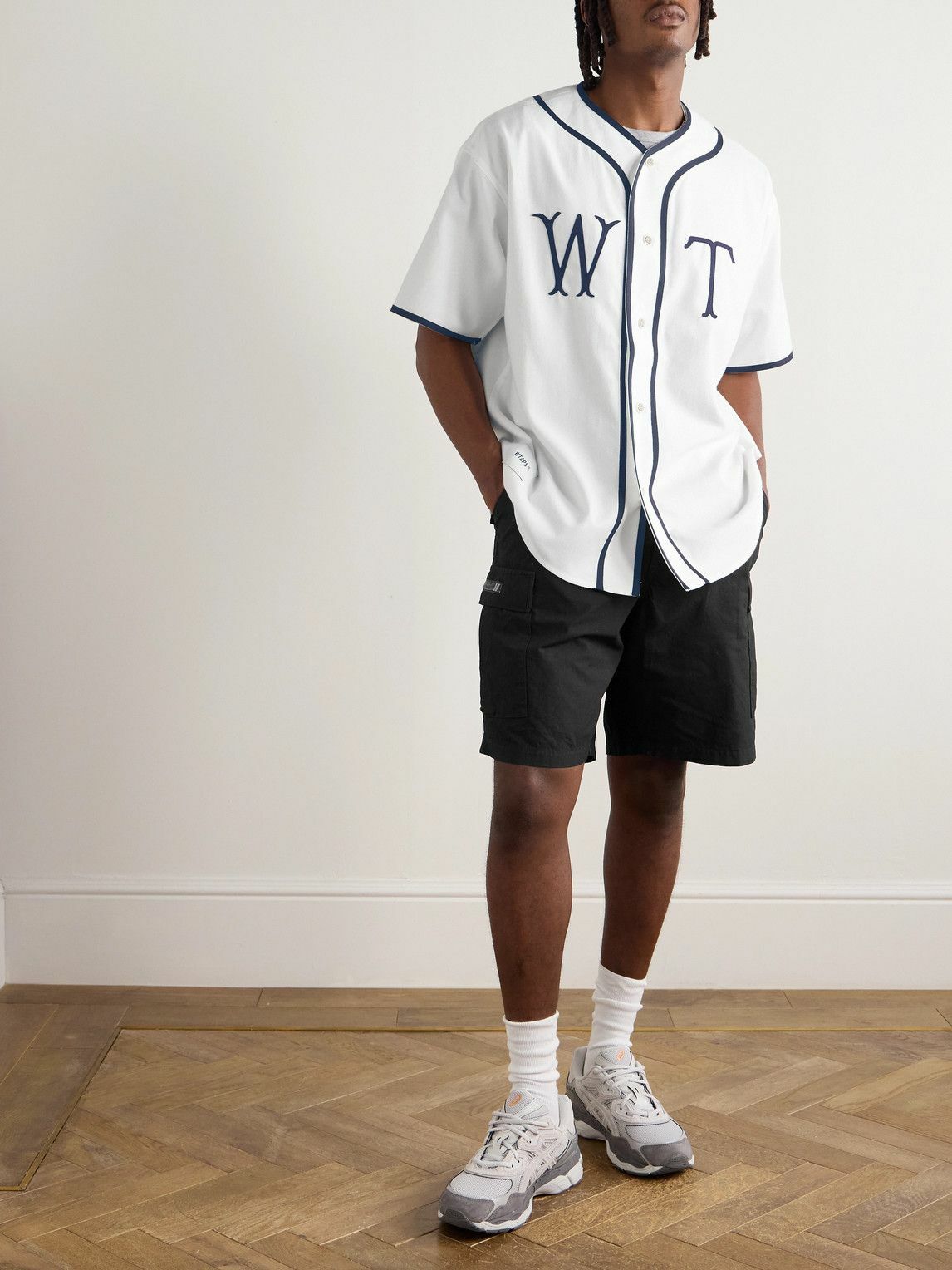 WTAPS - Straight-Leg Cotton-Ripstop Shorts - Black