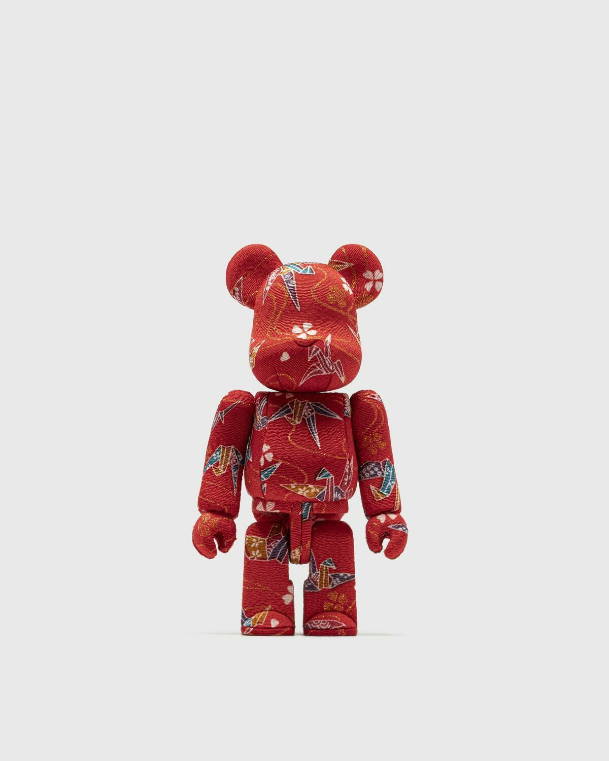 Medicom Bearbrick Kimekomi Origami Cranes Red Toys Medicom