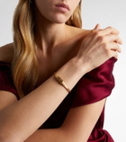 Marie Lichtenberg Baby 18kt gold (750/1000) locket bangle with ruby