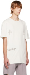 Ksubi Gray Stik & Poke T-Shirt