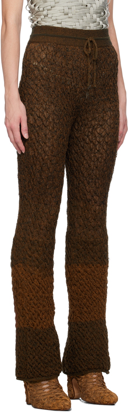 Isa Boulder SSENSE Exclusive Brown Lounge Pants Isa Boulder