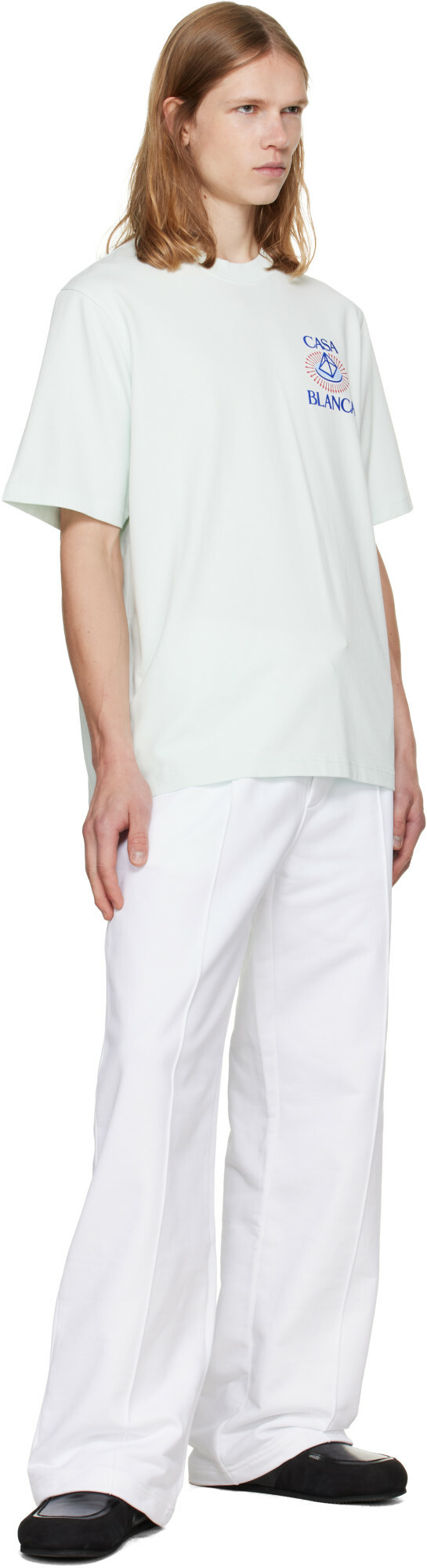 Casablanca White Celestial Pyramid Classic T-shirt