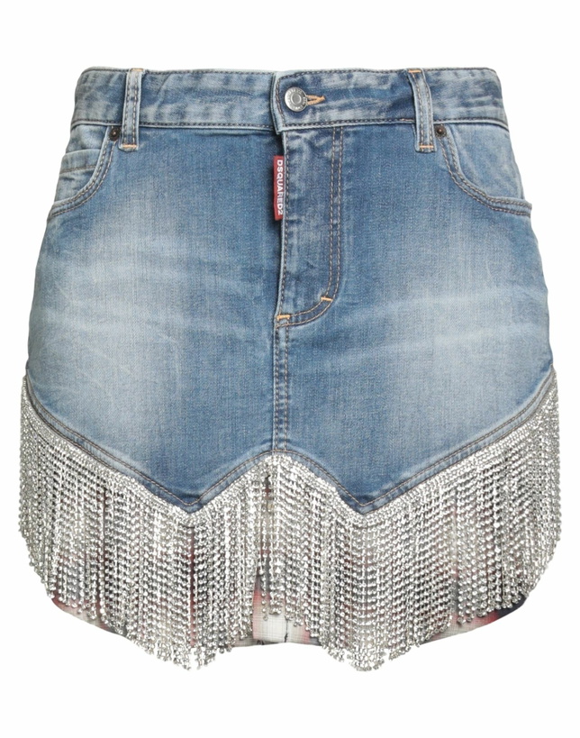 Photo: Dsquared2 Womens Denim skirt in Blue