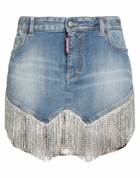 Dsquared2 Womens Denim skirt in Blue