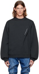 Y/Project Navy Embroidered Sweatshirt