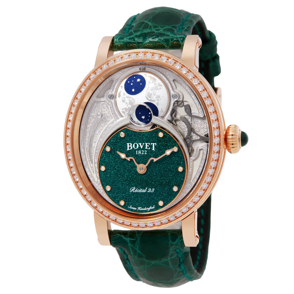 Bovet Recital 23 Hand Wind Diamond Ladies Watch R230018-SD1