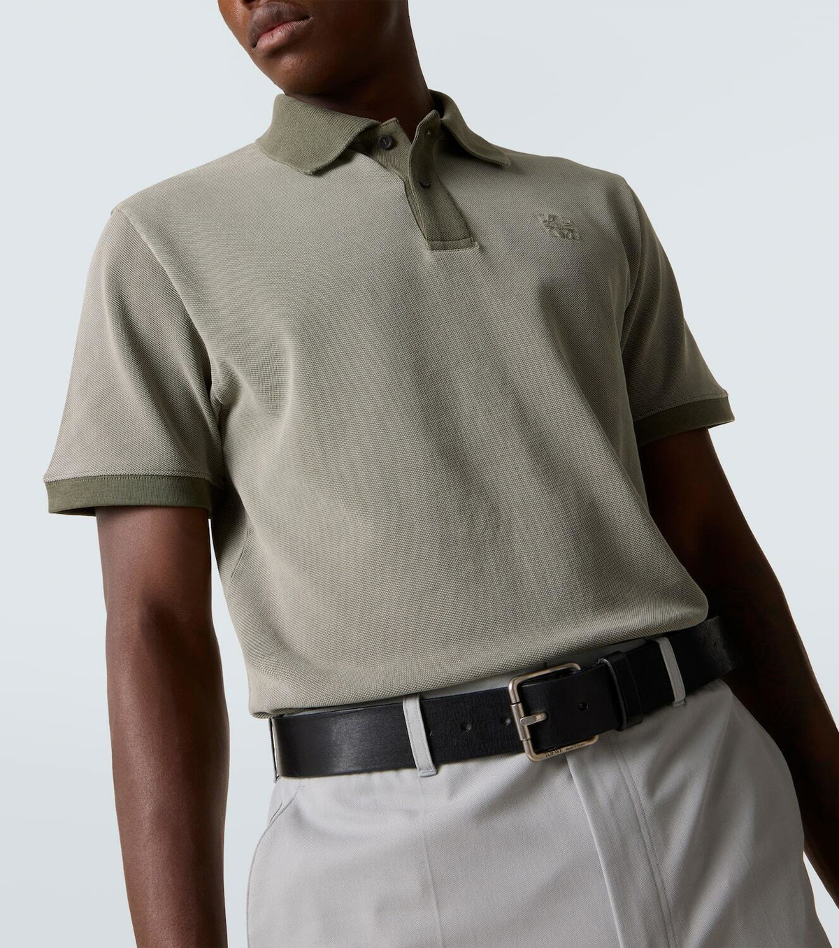 Loewe Anagram cotton piqué polo shirt
