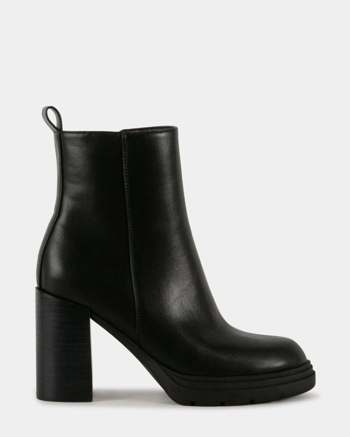 Steve Madden Blured Booties in Black