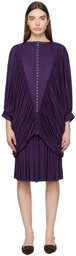 Nicklas Skovgaard SSENSE Exclusive Purple Alice Midi Dress
