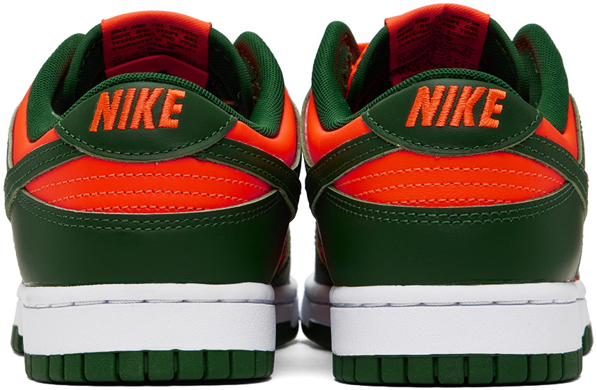 orange green nike