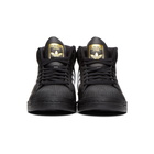 adidas Originals Black Pro Model High-Top Sneakers