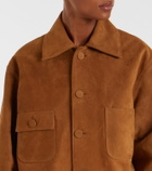 Plan C Oversized leather jacket