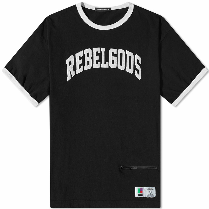 Photo: Undercover Men's Rebel Gods T-Shirt in Black