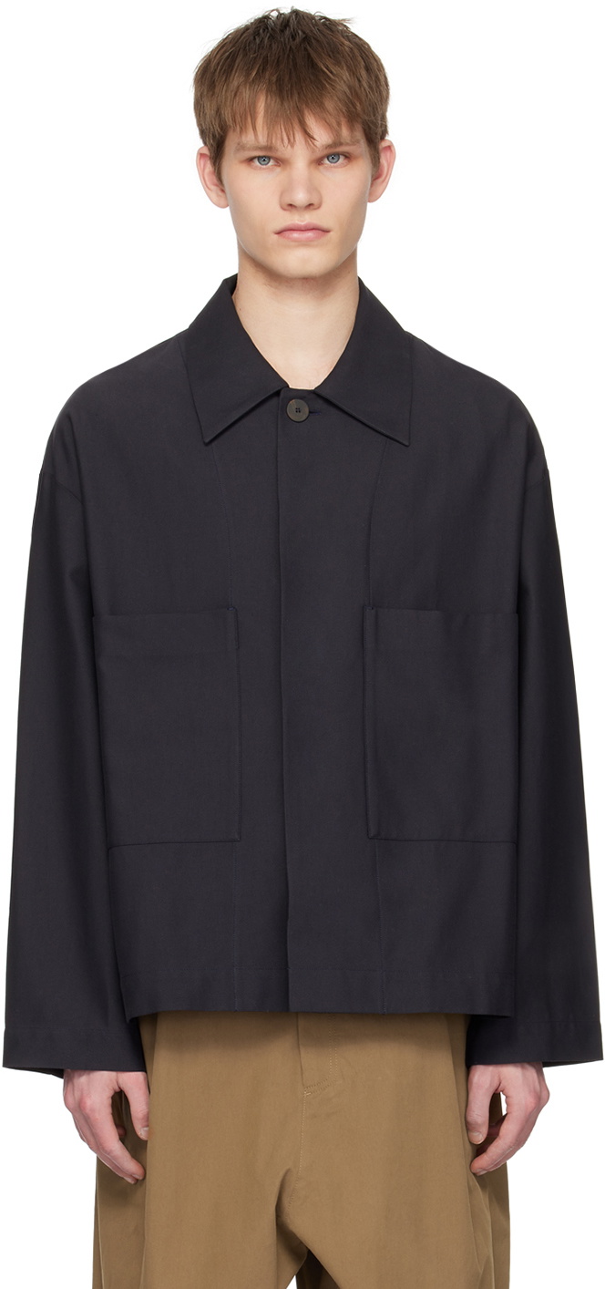 Studio Nicholson Navy Beste Jacket