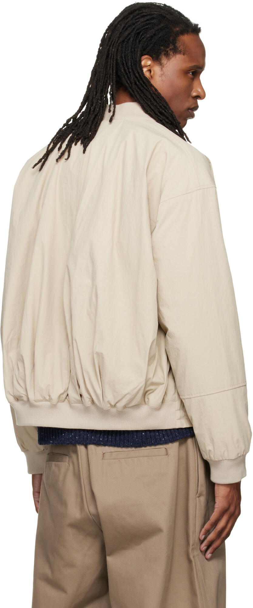 YMC Beige Basement Bomber Jacket