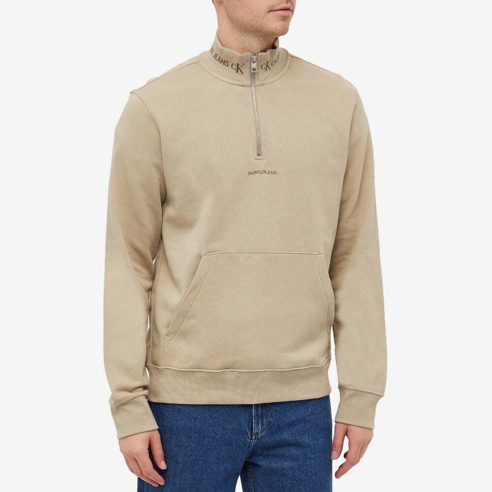 Calvin Klein Logo Jacquard Crew Sweat