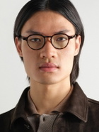 Kingsman - Cutler and Gross Round-Frame Tortoiseshell Acetate Optical Glasses