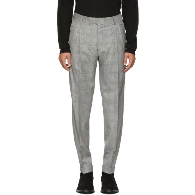Photo: Tiger of Sweden Black and White Tivolo Trousers