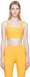 Girlfriend Collective Orange Tommy Sport Bra