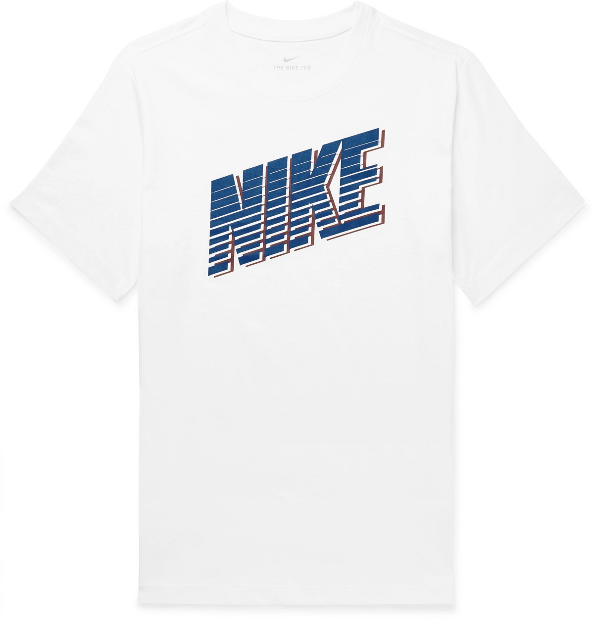 Nike - Logo-Print Cotton-Jersey - White Nike