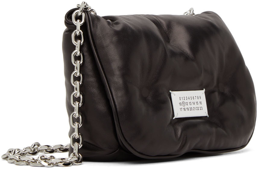 MAISON MARGIELA Glam Slam Flap Small Bag Black - Wrong Weather