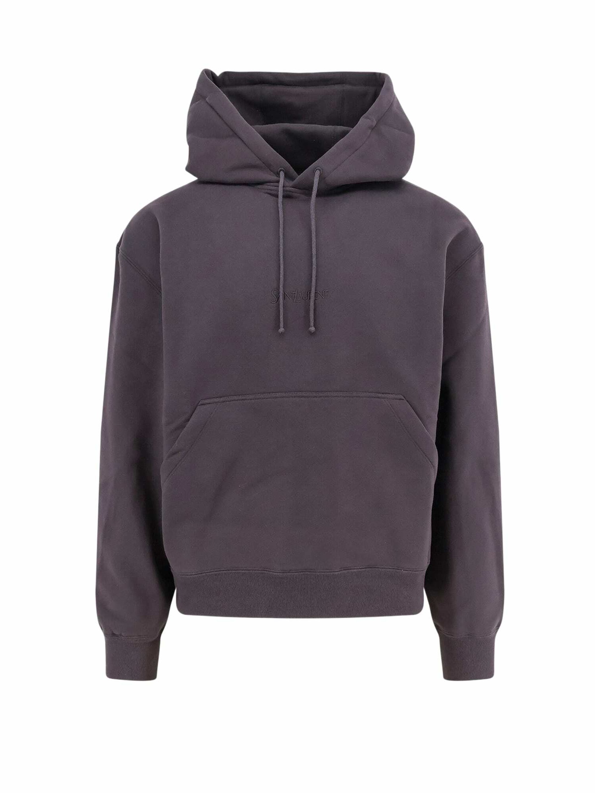 SAINT LAURENT＊HOODIE OVERSIZED MOLLETON DOUX Saint Laurent Clothing Hoodie Oversized Molleton Doux – LOZURI®