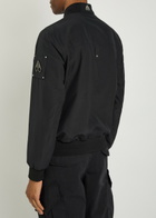 Moose Knuckles Courville Shell Bomber Jacket Black