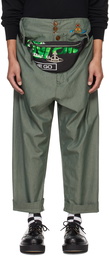 Vivienne Westwood Green Alien Trousers