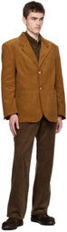 Dunst Tan Two-Button Blazer