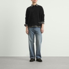 Picante Men's Shaggy Sweater in Black