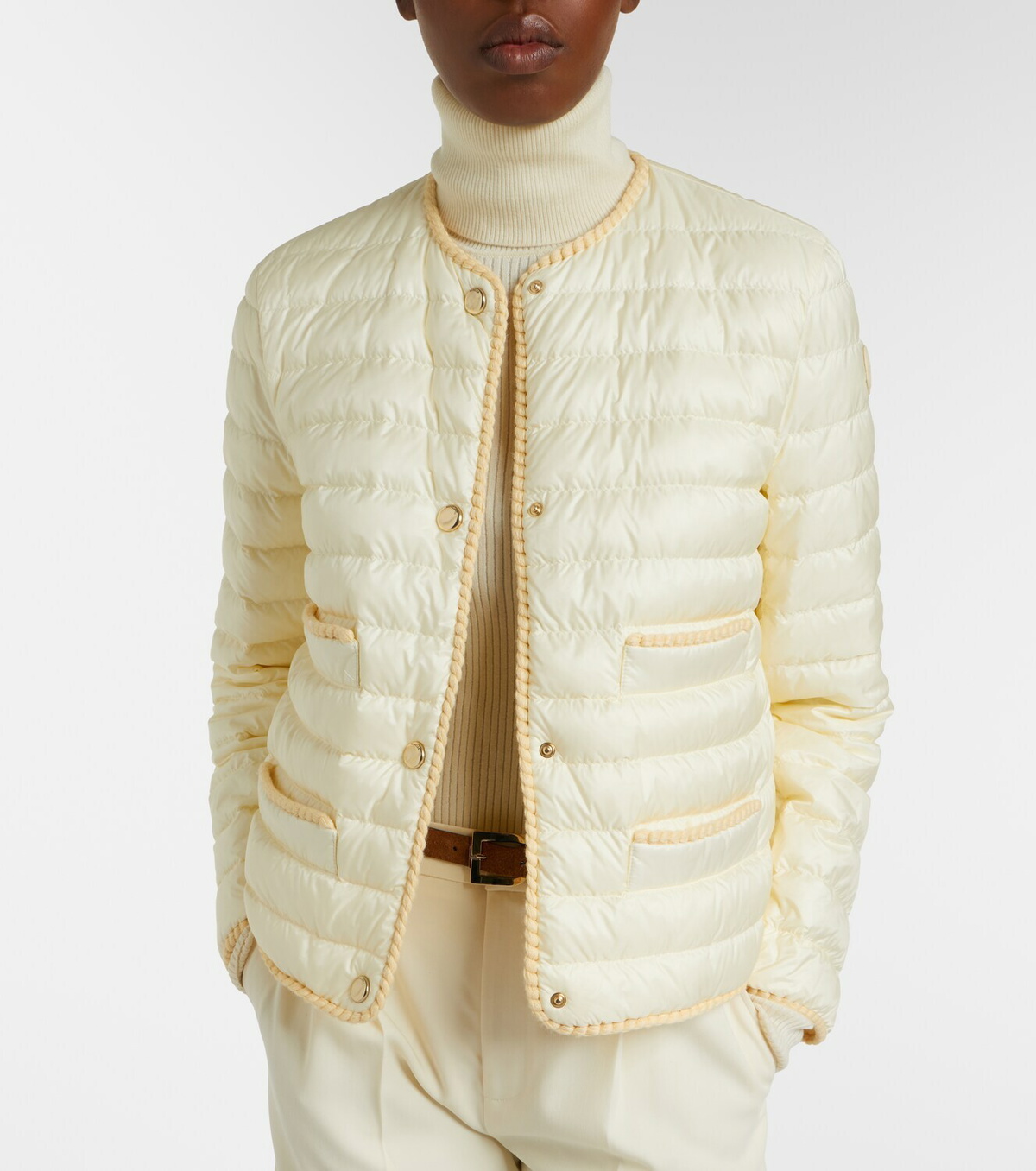 Moncler Circaete quilted down jacket