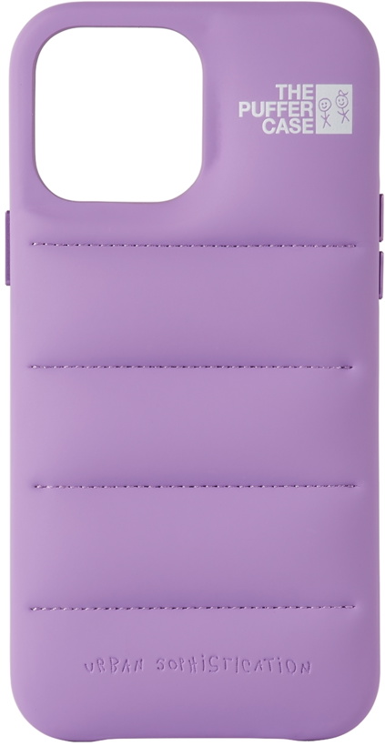 Photo: Urban Sophistication Purple 'The Puffer' iPhone 13 Pro Max Case