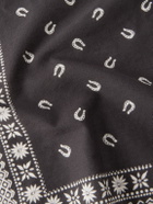 KAPITAL - Fastcolor Selvedge Printed Cotton Scarf