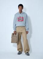 Gucci Logo Motif Hooded Sweatshirt