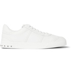 Valentino - Valentino Garavani Flycrew Leather Sneakers - Men - White