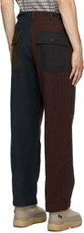 South2 West8 Multicolor Tweed Fatigue Trousers