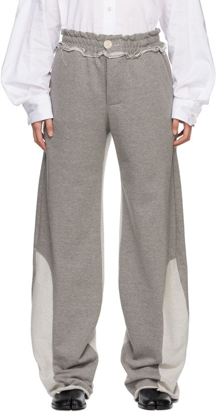 Photo: Edward Cuming Gray Raw Edge Lounge Pants