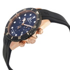 Edox Skydiver Chronograph Quartz Blue Dial Mens Watch 10238 37RNNCA BUI