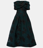 Rebecca Vallance Beryl embroidered midi dress