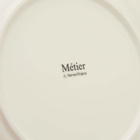Service Projects Métier Embossed Dinner Plate - Set of 2 in White 