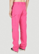 Workwear Canvas Pants in Pink