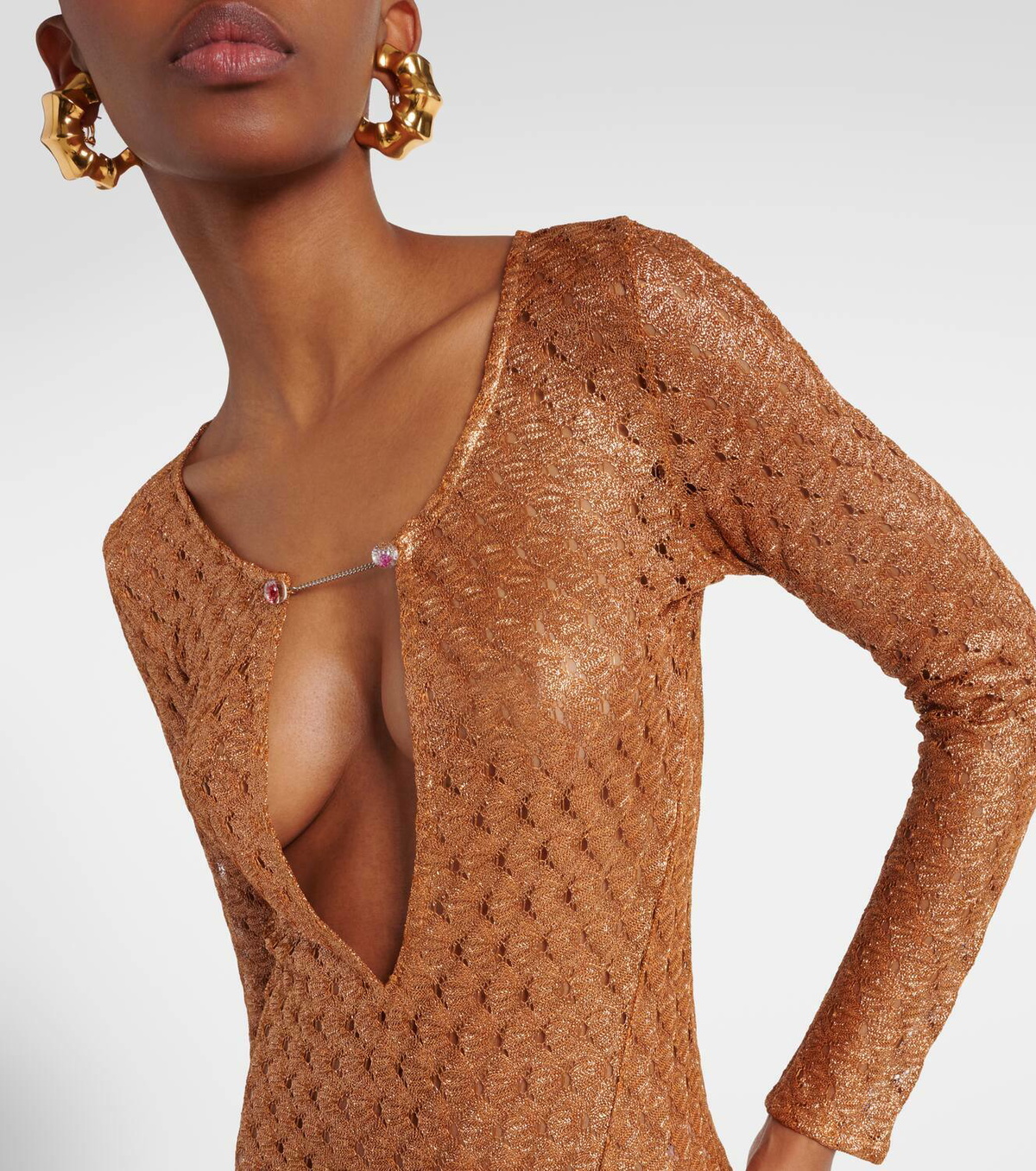 Missoni Mare Lamé beach dress