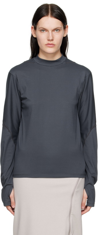 Photo: Post Archive Faction (PAF) Gray 5.0 Long-Sleeve T-Shirt