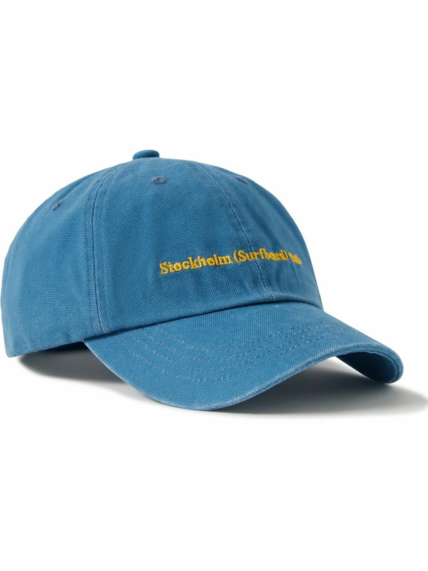 Photo: Stockholm Surfboard Club - Logo-Embroidered Cotton Baseball Cap
