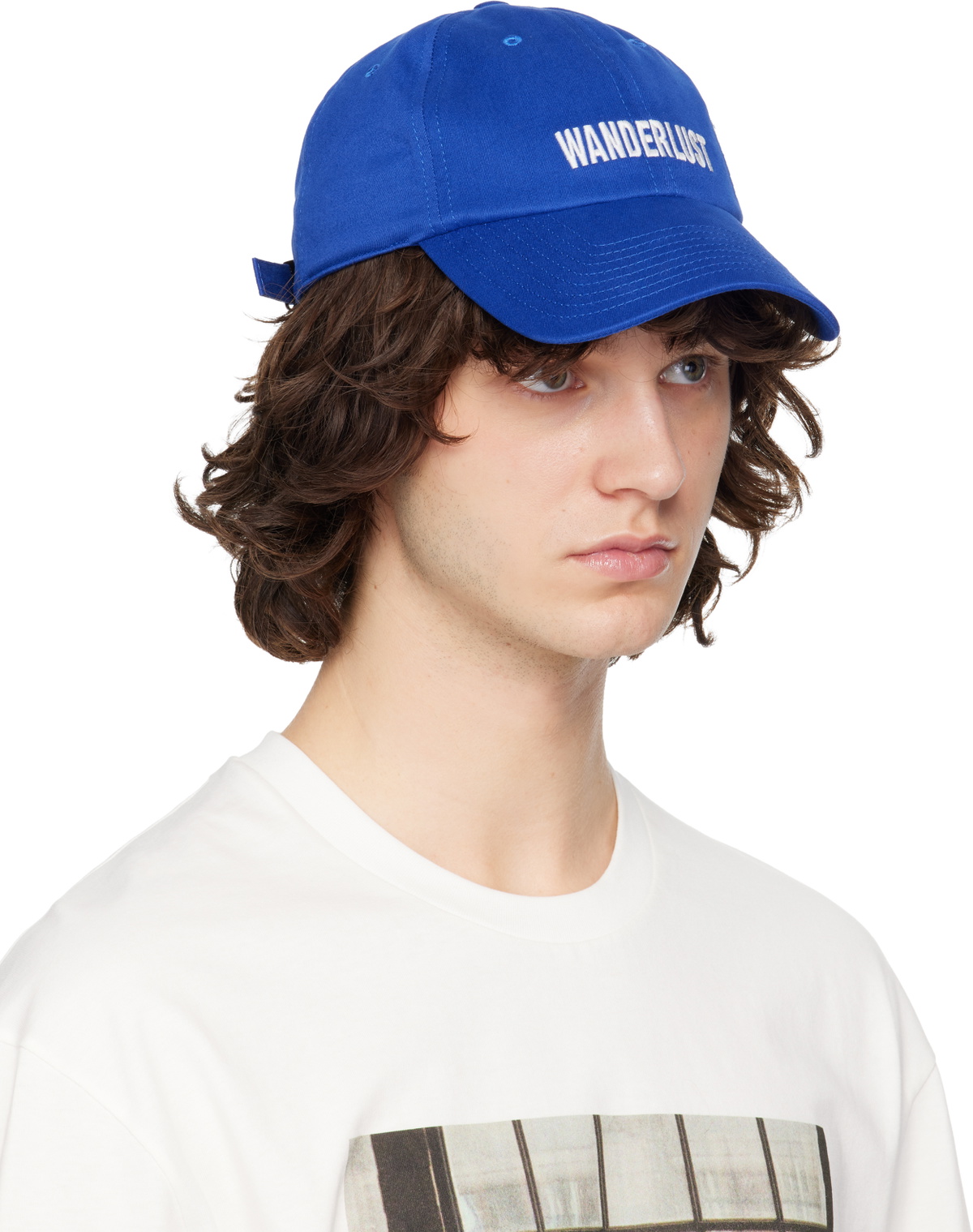Jil Sander Blue 'Wanderlust' Cap