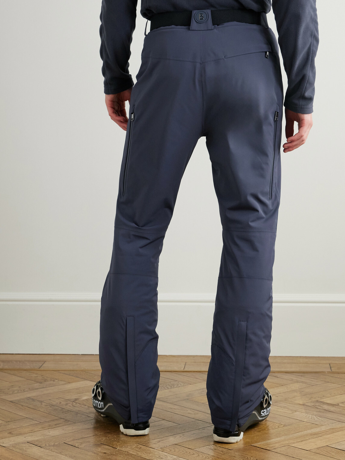 BOGNER - Thore2-T Straight-Leg Belted Ski Pants - Blue