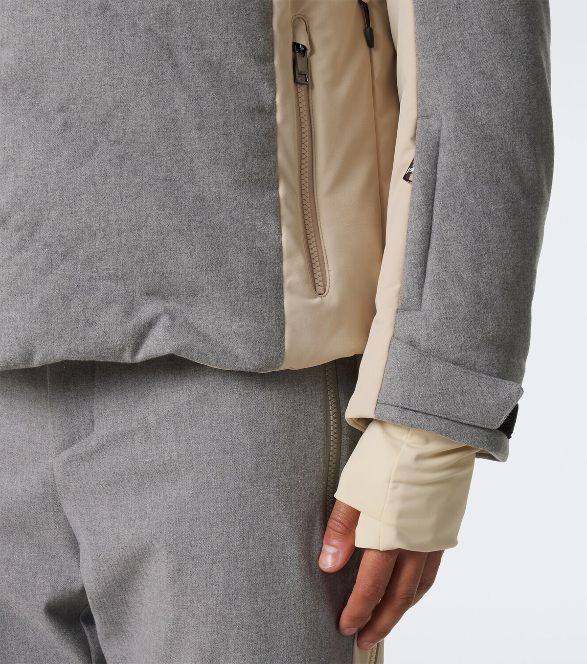 Bogner Flann flannel down ski jacket