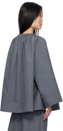 AO Yes Gray Drawstring Jacket