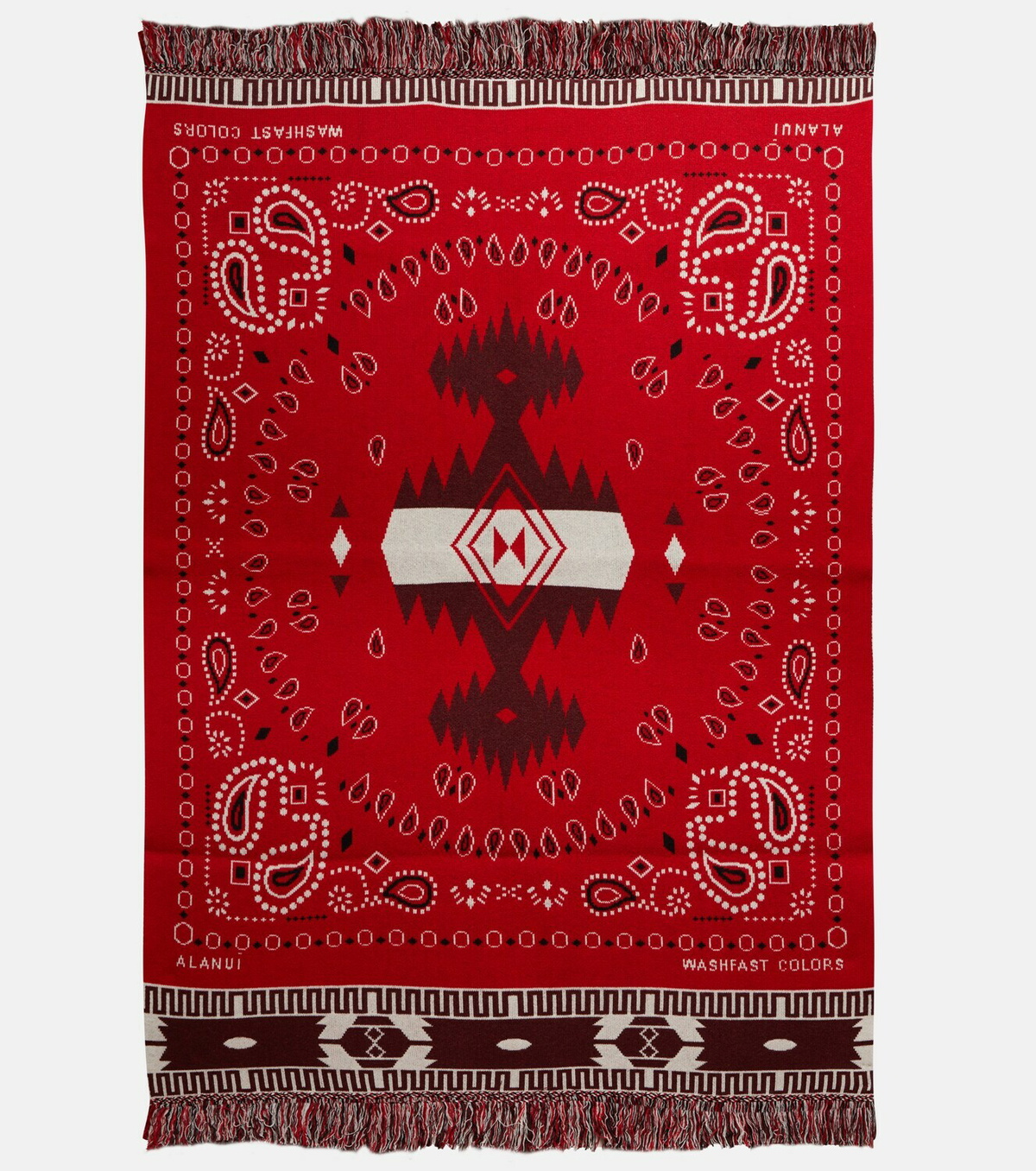 Alanui - Bandana cashmere-blend shawl