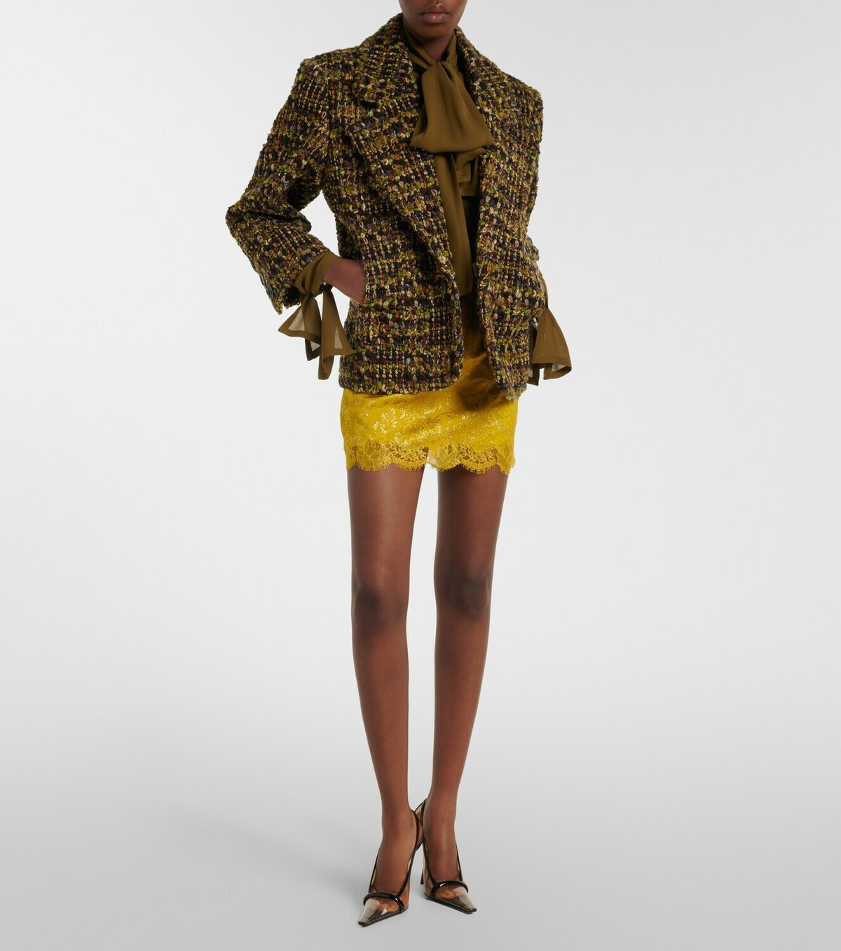 Saint Laurent Wool-blend jacket